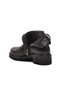 1950807K Genuine Leather Black Women's Boots with Fleece Inside - 5