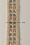 Raw Thread Embroidered Colorful Embroidery Detailed Ribbon Lace (1Mt) - 4