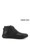 Men's Black Zippered Genuine Leather Boots