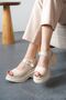 Women's Alex Thick Sole Sandals - Skin Leather - 2