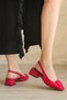 Women's Monet Low Heel Shoes - Red