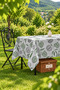 Pvc Fiber Tablecloth – Wipeable, Waterproof, Modern Pattern, for Kitchen and Dining Table - 3