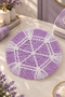 6 Pieces Dowry-Grade Knitted Bath Loofah Thick Textured Soft Durable Spa Loofah Shower Exfoliating Loofah - 8