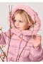 Girl's Hooded Coat Pink - 2