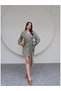 Linen Asymmetrical Mini Dress - 2
