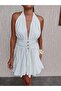 Halter Mini Dress - 4