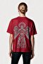 Oversized Umay Ana - Turkish Mythology Turkish Symbols Printed T-Shirt - Large Print - Wide Fit