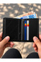 Men's Black 100% Genuine Leather Wallet - 4