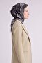 Rope Patterned Marvella Scarf Anthracite - 3