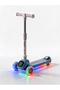 Sportpro Musical Rgb Neon Lighted 3-Wheel Foldable Scooter for Ages 3+ - 5