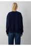 Logo Printed Navy Blue Sweatshirt 1S10580-80872 - 6