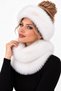 Lolita Fur Bandana & Neck Collar Set (with Elastic on the Back) - 2