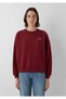 Logo Printed Claret Red Sweatshirt 1S10490-85633 - 3