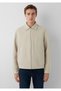 Zippered Beige Jacket Regular Fit / Normal Cut 0110911-70322 - 3