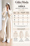 Women's Oversized Long Knit Cardigan with Shawl Collar, Women's Cardigan - 5