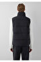 Water Repellent Stand Collar Black Inflatable Vest Loose Fit / Loose Comfortable Cut 0110854-71379 - 5