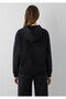 Black Hooded Zippered Sweatshirt 1S10569-900 - 5
