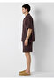 Brown Short Sleeve Shirt Loose Fit / Relaxed Fit 0211972-88083 - 5