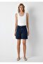 Eliana Gold Premium Ink Jean Shorts 1411221-A3915 - 3