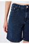 Eliana Gold Premium Ink Jean Shorts 1411221-A3915 - 7
