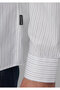 Striped White Shirt Loose Fit / Relaxed Fit 0212101-91703 - 7