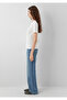 Jeans Embroidered Ecru T-Shirt Slim Fit / Narrow Cut 1614201-80194 - 4