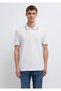 White Polo T-Shirt Regular Fit / Normal Cut 0613272-620 - 3