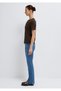 Crew Neck Brown Basic T-Shirt Slim Fit 1614181-90707 - 4