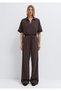 Brown Wide Leg Pants 1011200-71603 - 3