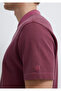 Burgundy Polo T-Shirt Loose Fit / Comfortable Cut 0613311-70426 - 8