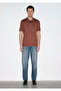 Brown (Tencel) ™ ) Modal Blended Polo T-Shirt Regular Fit / Normal Cut 0613163-70250 - 4