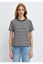 Striped Anthracite T-Shirt Slim Fit / Narrow Fit 1614216-85308 - 3