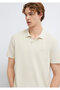 Beige Polo T-Shirt Slim Fit / Narrow Cut 0613618-70140