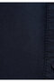 Navy Blue Crop Shirt Loose Fit / Relaxed Comfortable Cut 1211458-91598 - 8