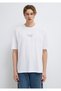 Printed White T-Shirt Relaxed Fit / Comfortable Cut 0613290-620 - 4