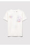 Lola Bunny Printed Ecru T-Shirt Loose Fit / Relaxed Comfortable Cut 7610417-70057 - 3