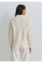 Polo Neck Ecru Sweater 1710879-80194 - 3
