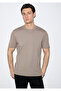 Lightweight and Flexible Brown Travel T-Shirt Regular Fit / Normal Cut 0613224-70352 - 3