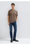 Brown Basic T-Shirt Loose Fit / Comfortable Loose Cut 0612269-83866 - 3