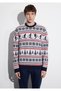 Kayak Jacquard Ecru Sweater Regular Fit / Normal Cut 0710401-70057 - 4