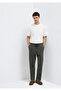Khaki Knitted Interlock Trousers 0010521-71545 - 2