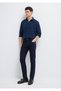Marcus Dark Navy Comfort Gabardine Trousers 0035190674