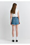 Tiera Classic Denim Misty Indigo Blue Jean Skirt 1310654-89730 - 5