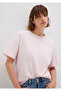 Printed Pink T-Shirt Loose Fit / Loose Relaxed Cut 1612518 -89200 - 3