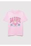 Barbie Printed Pink T-Shirt Loose Fit / Loose Fit 7610312-86959 - 2