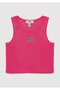 Logo Printed Pink Undershirt Fitted / Body Fitting Cut 7610336-71111 - 4