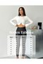 High Waist Slimming Black Leather Leggings with Fleece Inside, Plus Size Option Available - 5