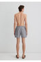 Gofre Fabric Gray Short Swim Shorts 0910235-70119 - 4