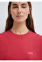 Logo Printed Red T-Shirt Loose Fit / Loose Relaxed Fit1611309-70985 - 6
