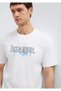 Istanbul Printed White T-Shirt Regular Fit / Regular Fit 067114 -620